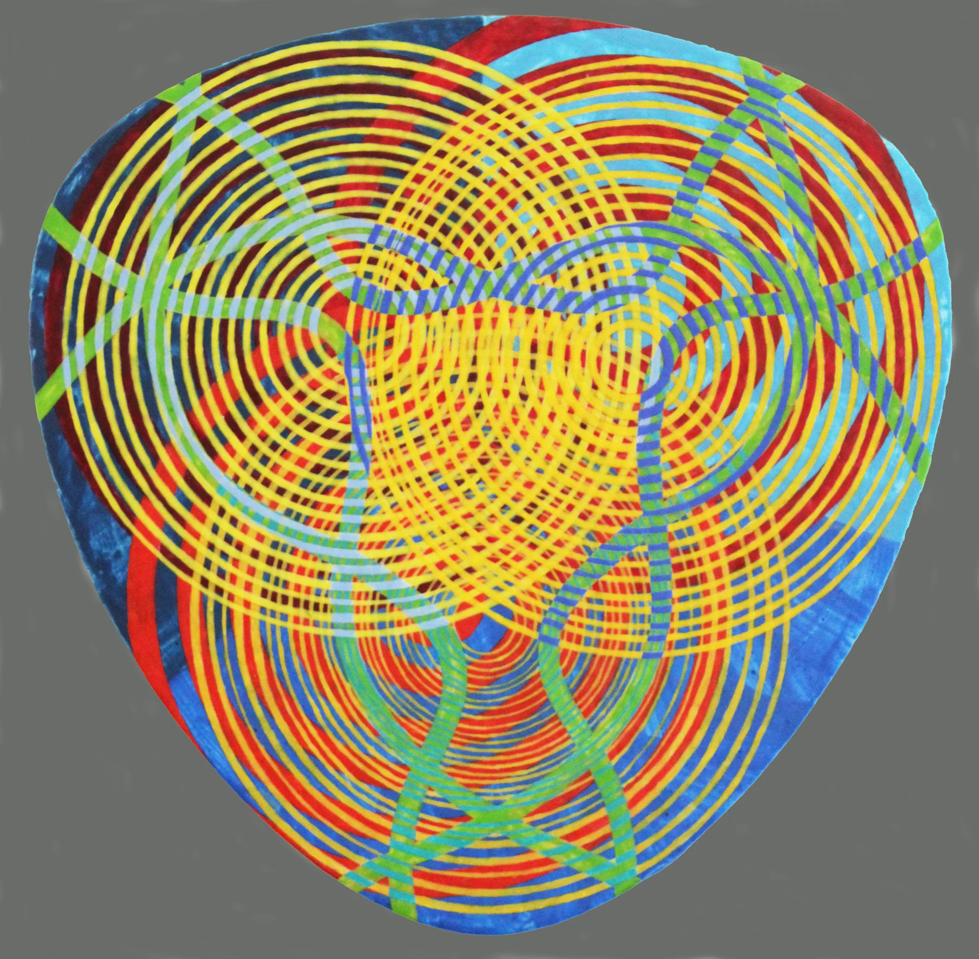 Twin Squirrel 1 (2024) by Michael Fiedler / 55x55cm