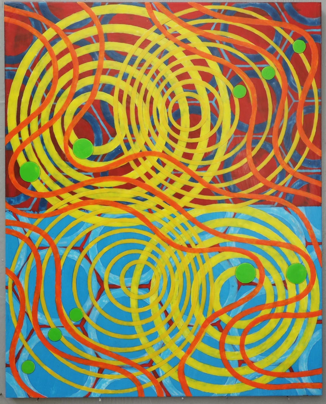 Twin Squirrel 2 (2024) by Michael Fiedler / 30x40cm
