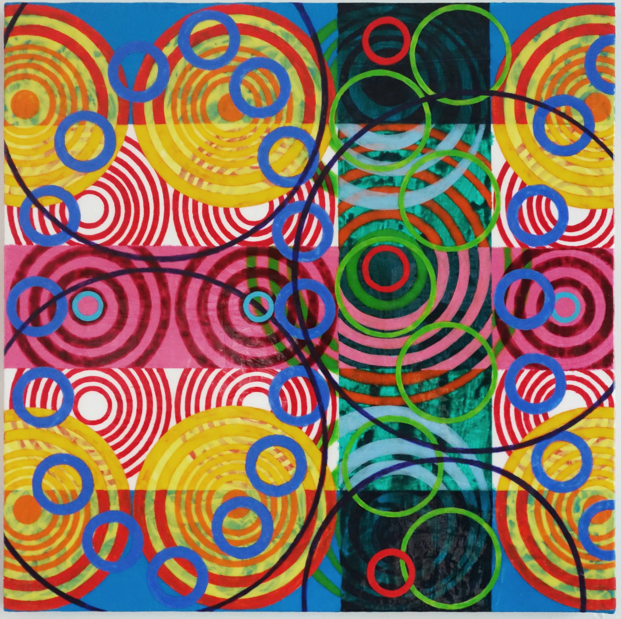 I cannot explain it any other, any other way 4 (2022) by Michael Fiedler / 60x60cm